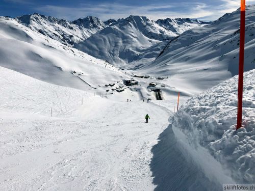 Piste Schneehüenerstock-Oberalppass, 23. Februar 2019
