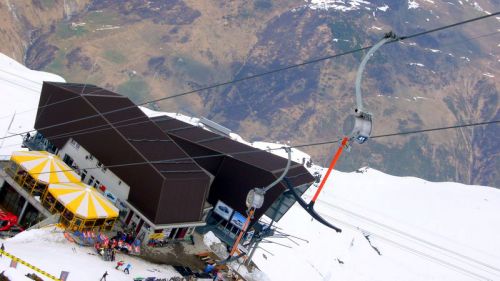April 2007, Skilift Gurschen und Gemsstockbahn
