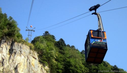 Seilbahn Brändlen, August 2011
