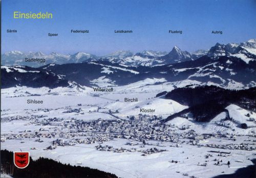 Einsiedeln, ca. 1970er-Jahre (Postkarte, Archiv [url=http://skilift-nostalgie.ch]Jakob Schuler[/url])
