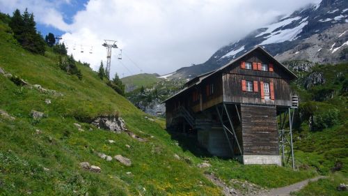 Sesselbahn Engstlensee-Jochpass, Juli 2008
