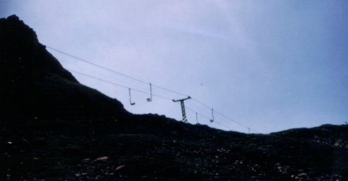 Sesselbahn/Skilift Balmeregghorn (Sommer 1985)
