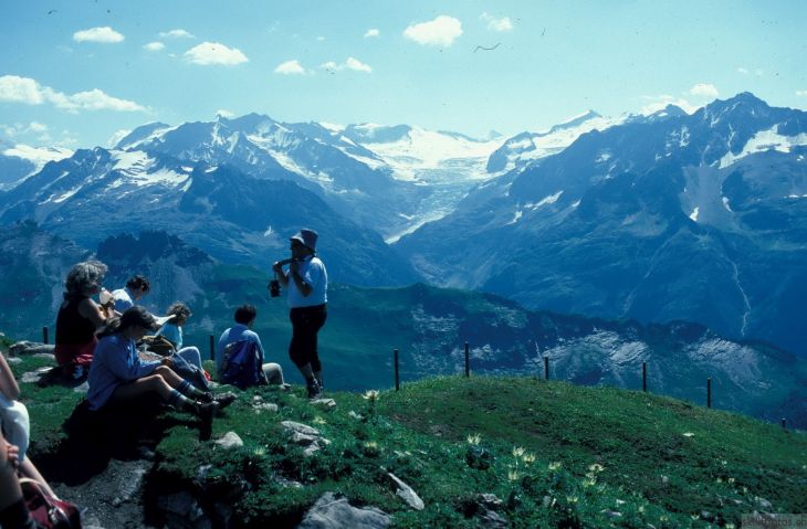 Balmeregghorn, Schulreise August 1985
