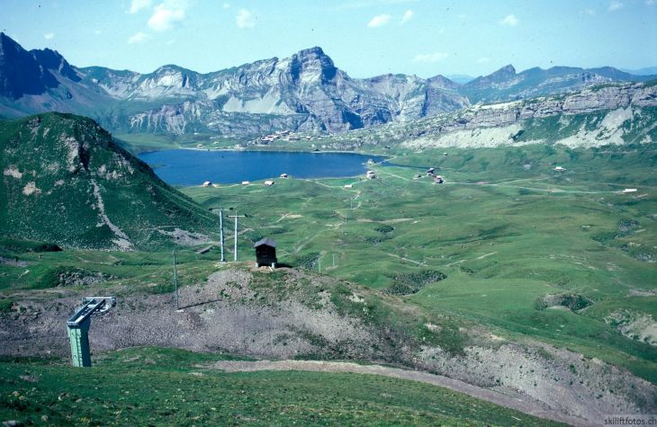 Skilift Erzegg von Habegger, August 1985
