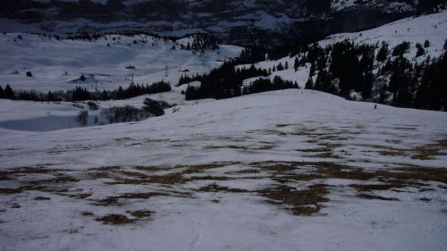 17. Februar 2007 - die Verhältnisse sind diese Saison schlimm!
