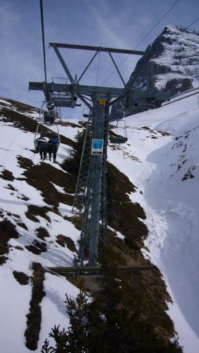 Sesselbahn Fallboden, 17. Februar 2007 / Für Bildmaterial des Sesselliftes mailen Sie bitte an info@jacomet.ch -  danke für Ihre Fairness und die Beachtung des Urheberrechtes
