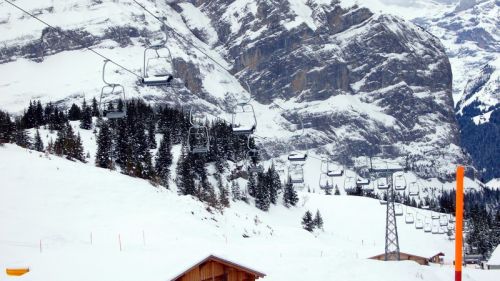 Sesselbahn Fallboden, 14. Januar 2008 / Für Bildmaterial des Sesselliftes mailen Sie bitte an info@jacomet.ch -  danke für Ihre Fairness und die Beachtung des Urheberrechtes
