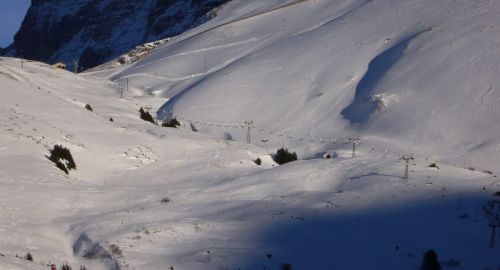 Sesselbahn Fallboden, 20. Januar 2008 / Für Bildmaterial des Sesselliftes mailen Sie bitte an info@jacomet.ch -  danke für Ihre Fairness und die Beachtung des Urheberrechtes
