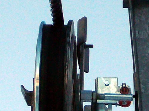 Fallboden, neue überstehende Bordscheiben, 10. Januar 2009
