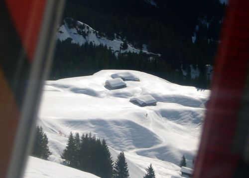 18. März 2009 - immer noch rekordverdächhtig viel Schnee
