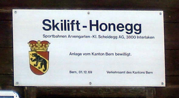Talstation Honegg/Arven, März 2006
