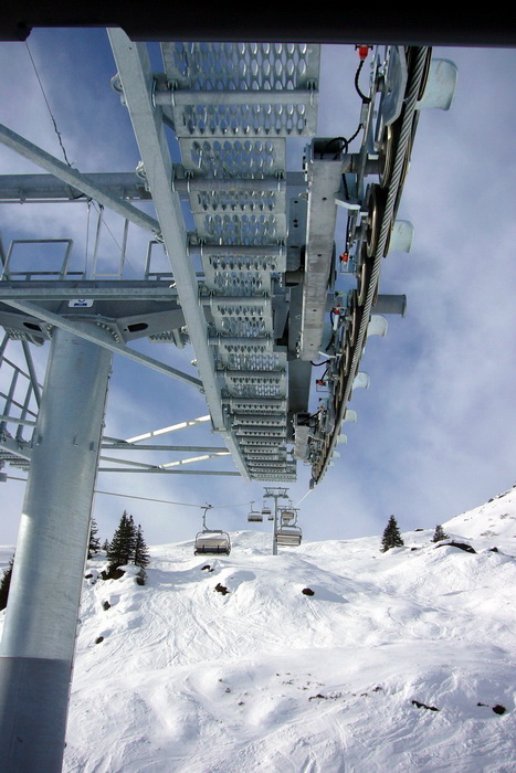 Sesselbahn Winteregg, 3. März 2010
