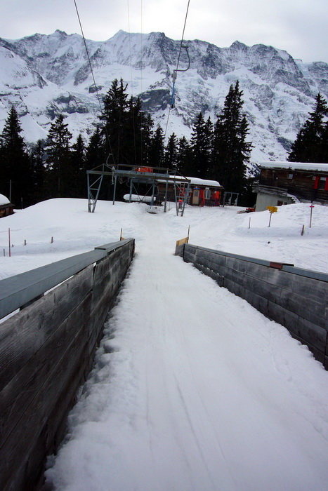 Skilift Gimmeln, 3. März 2010
