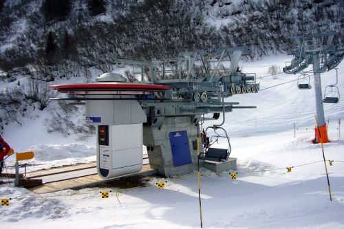 Sesselbahn Allmiboden, 3. März 2010
