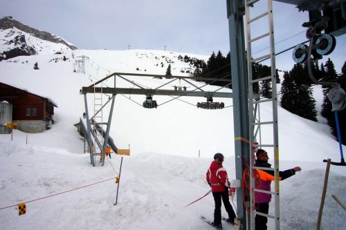 Skilift Gimmeln, 3. März 2010

