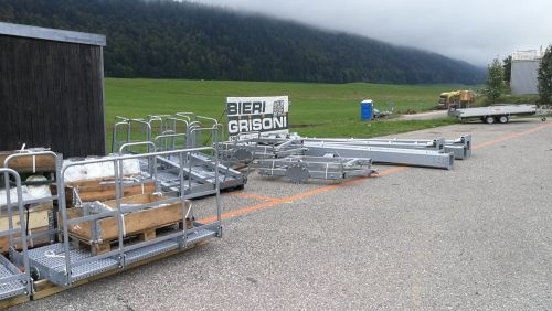 La Corbatière, Tebru-Lift wird ersetzt (8.10.2021)
