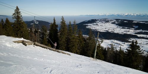 Hier sieht man den Weissenstein, den Glärnisch, den Tödi... (Foto: db.)
