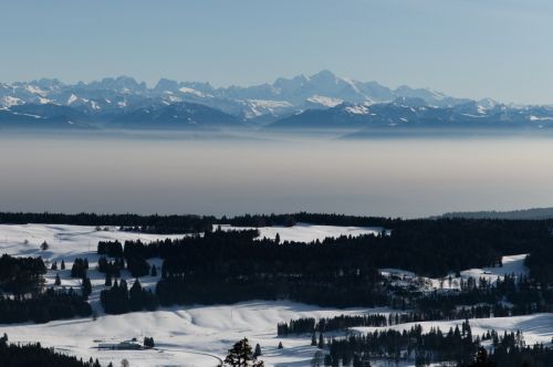 Dent de Vaulion, 18. Januar 2012 (Foto: db.)
