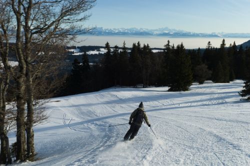 Auch hier: Meistens schöne Pisten (Foto: db.) 
Schlüsselwörter: 
