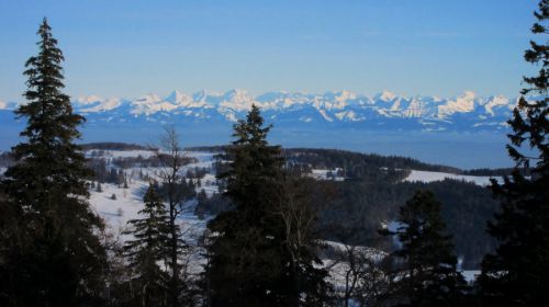 Dent de Vaulion, 18. Januar 2012
