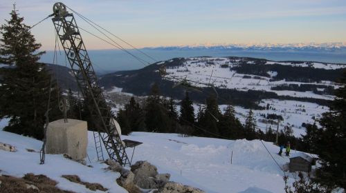 Dent de Vaulion, 18. Januar 2012
