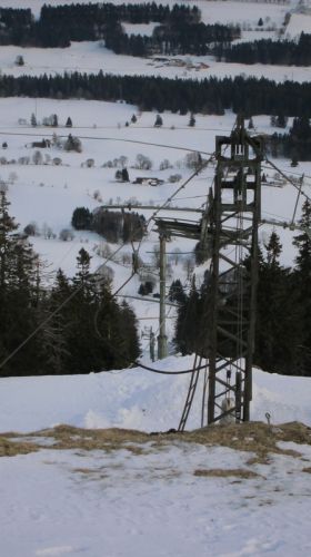 Dent de Vaulion, 18. Januar 2012
