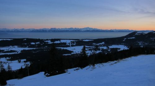 Dent de Vaulion, 18. Januar 2012
