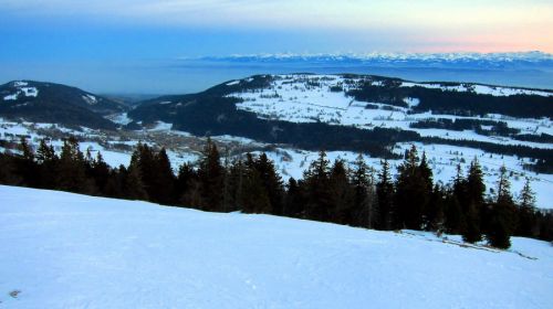 Dent de Vaulion, 18. Januar 2012
