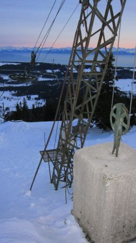 Dent de Vaulion, 18. Januar 2012
