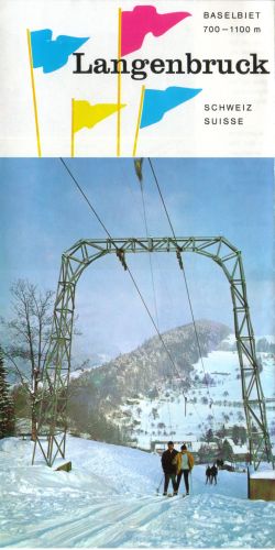 Detail aus dem 60er-Prospekt: GMD-Portalstütze, GMD-Gehänge mit Holzsitzen und -griffen
