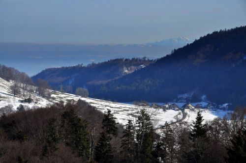 Blick in die Ostschweiz: Atzmännig, Säntis
