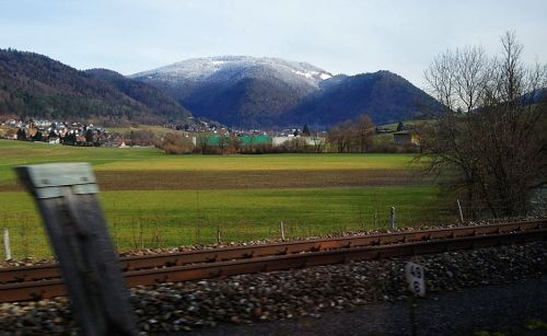Unten grün, oben weiss
