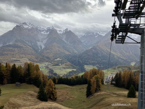Sesselbahn Ftan-Prui, 23. Oktober 2022
