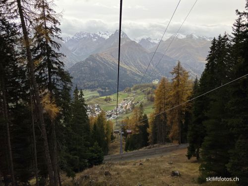 Sesselbahn Ftan-Prui, 23. Oktober 2022
