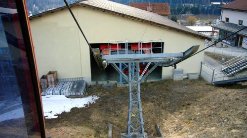 Ausfahrt Gondelbahn
