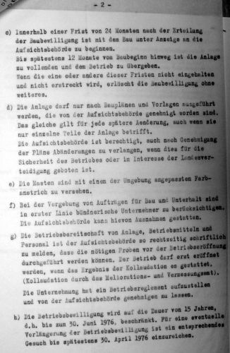 Seite 2: Die üblichen Auflagen

