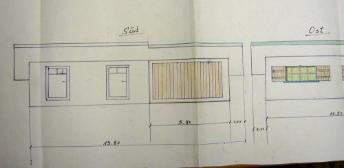 1968 wurde die Talstation mit einer Garage erweitert, da vermutlich damals ein Pistenfahrzeug angeschafft wurde.
