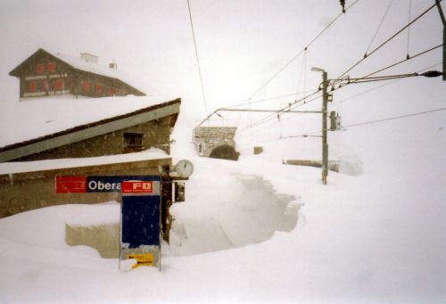 Rekordschnee, Februar 1999
