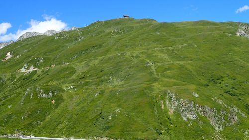 Bau der Sesselbahn Alpsu, 8.8.2016 (Bild: hj)
