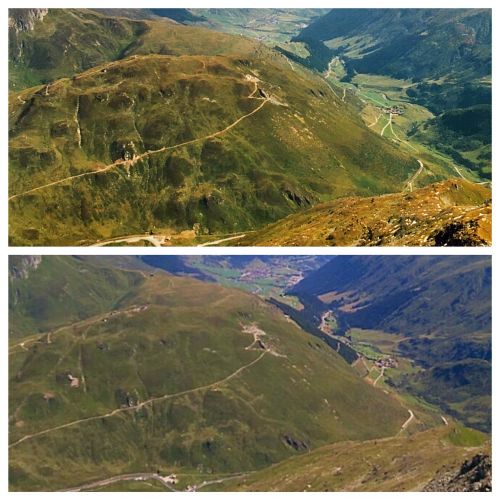Vergleich Calmut 1986/2016 vom Pazola aus
