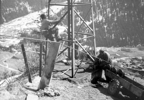 Revision 1983 (Archiv Bergbahnen Sedrun)
