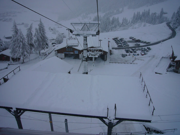 9. Dezember 2006: 35cm Neuschnee über Nacht!
