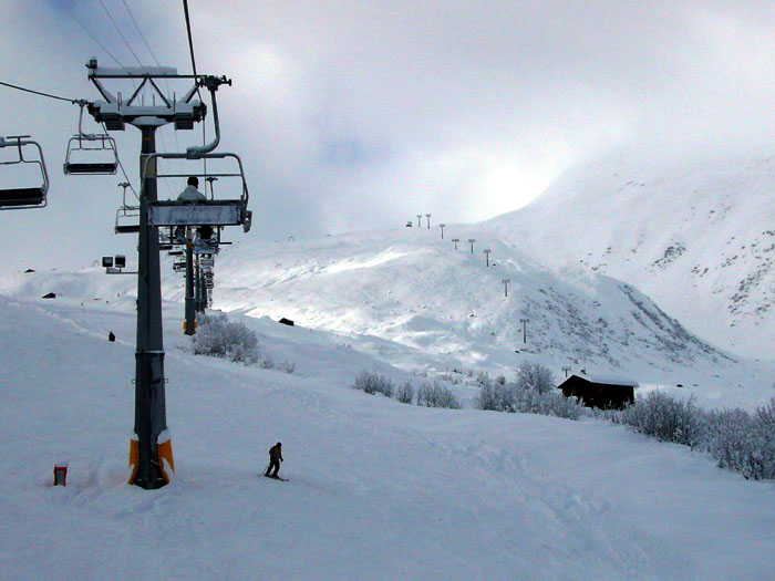 10. Dezember 2006: Erster Skitag der Saison

