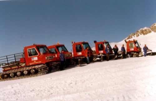 Pistenbullys, frühe 1980er-Jahre
