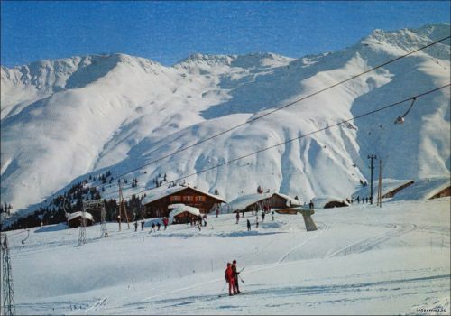 Postkarte von Sedrun, ca. 1967
