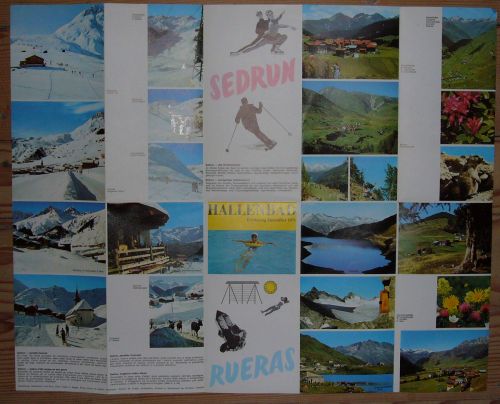 Sedruner Prospekt, ca. Ende 1960er / Anfang 1970er-Jahre (Archiv Jakob Schuler)
