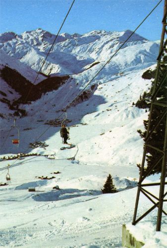 Cungieri, Detail aus dem Sedruner Prospekt, ca. 1968
