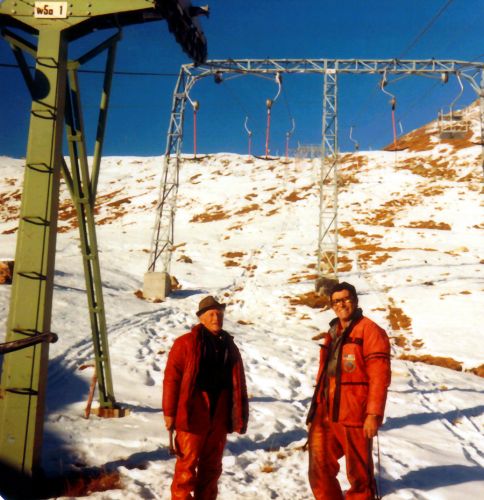 Dezember 1986, Milez: Gion Bistgaun Monn, Filip Deflorin (1933-2007)
