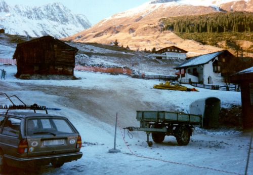 6. Januar 1990, schon wieder ein durch und durch schneearmer Winter
