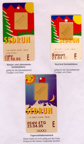 Neues Ticketsystem ab 1990
